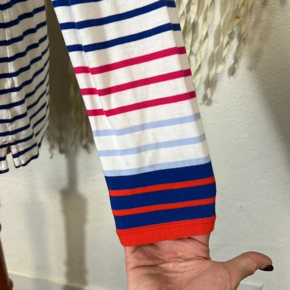 Boden Cotton Stripe Long Sleeve Top Size US14 - Picture 4 of 8
